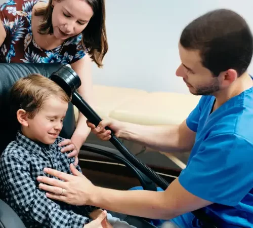 derin tmu tedavisi uygulanan hasta