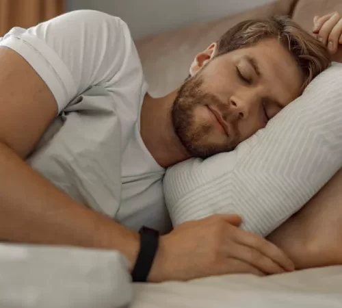 uyku testi nasıl çekilir uyuyan adam