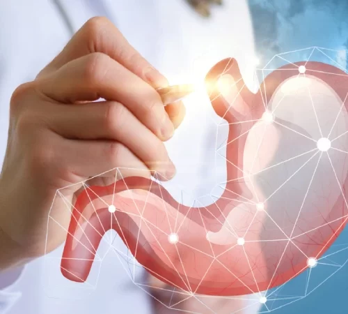 Gastric Sleeve Nedir? - mide ikonu ve doktor