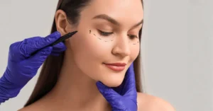 Après une opération de lifting du visage, la peau se raffermit et paraît plus jeune.